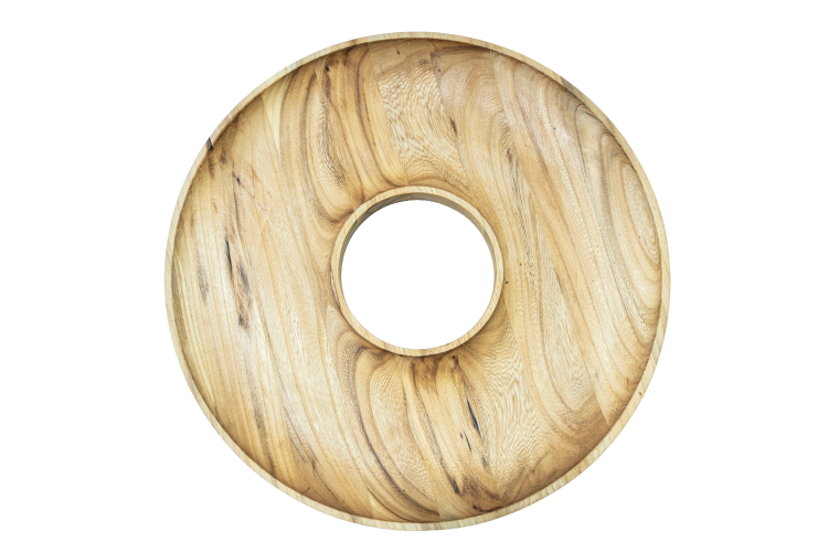 HALO - wall art, bowl, Wandskulptur und Schale, grafika drewniania ścienna i misa, Woodthing.eu, pic. 1